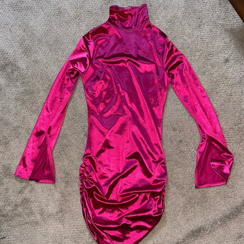 Date night pink dress